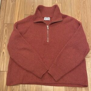 Old Navy Quarter Zip Knit Sweater